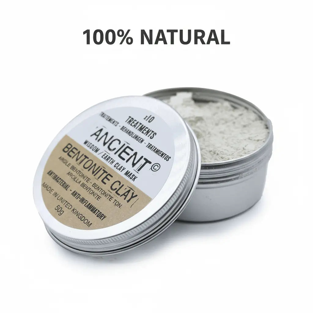 MyZenvita Mascarilla Facial Arcilla Bentonita 80g - Trata Acné Pieles Normales - Health & Beauty > Personal Care > Cosmetics > Skin Care > Skin Care Masks & Peels Mascarillas Faciales de Arcilla