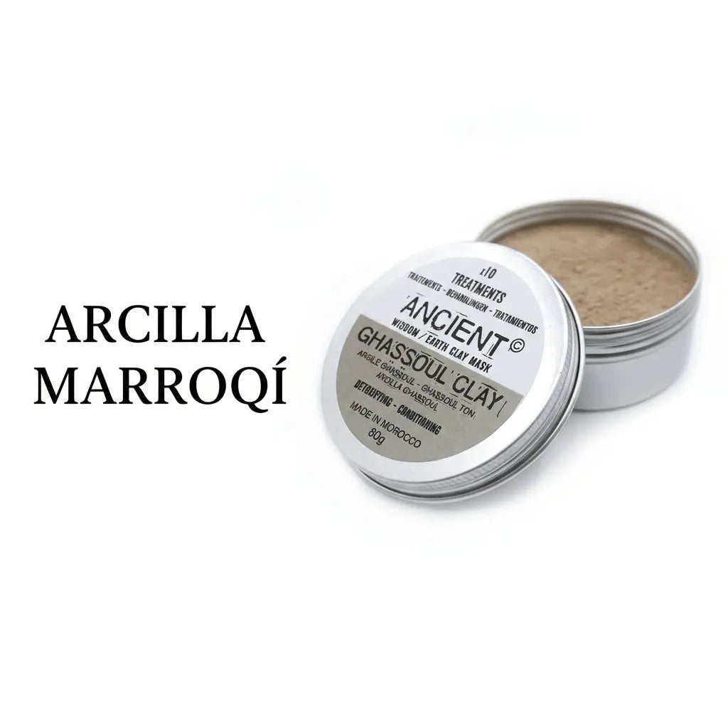 MyZenvita Mascarilla Facial Arcilla Marrón Ghassoul 80g - Limpia Alisa Calma - Health & Beauty > Personal Care > Cosmetics > Skin Care > Skin Care Masks & Peels Mascarillas Faciales de Arcilla