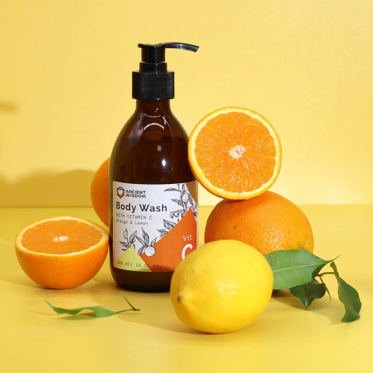 Jabón De Baño Con Vitamina C Aroma Naranja Y Limón Para Rutina Diaria MyZenvita