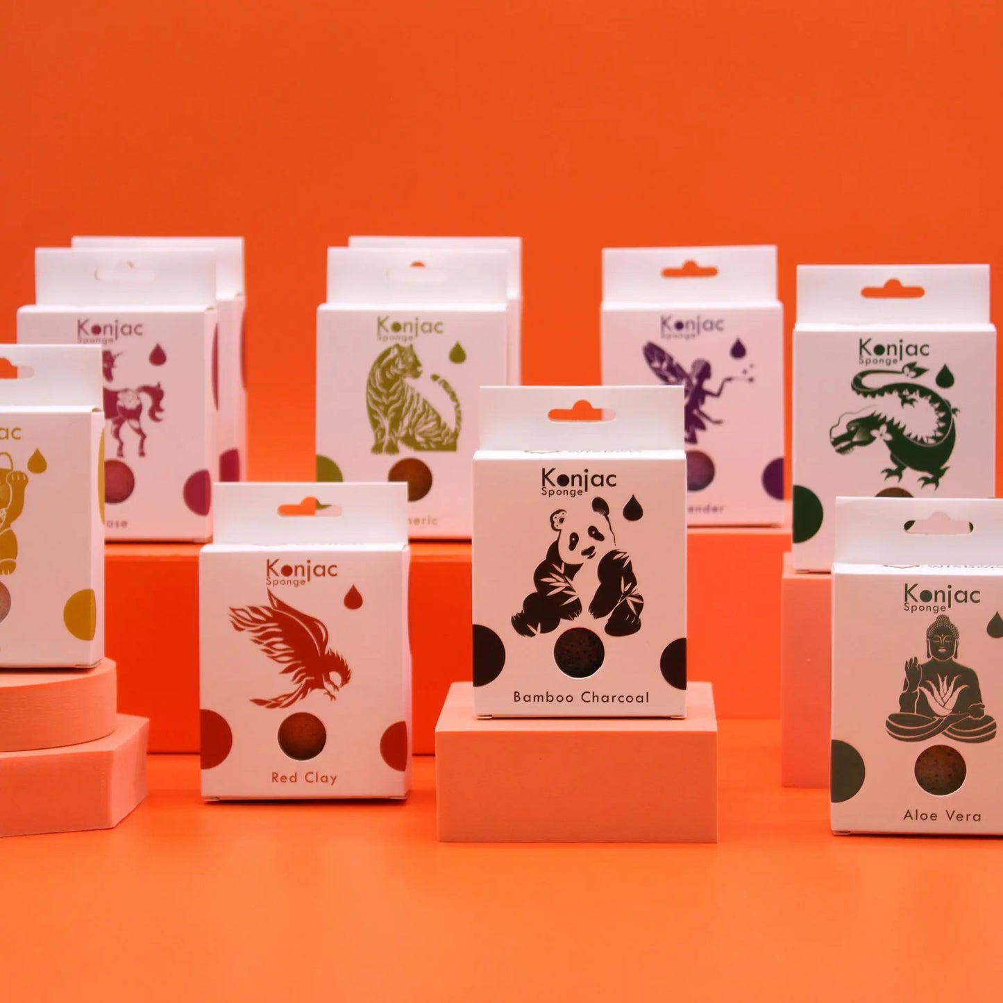 Esponja Facial Konjac con Lavanda - Limpieza Calmante MyZenvita