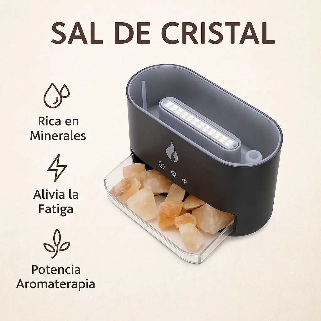 Beneficios sal de cristal