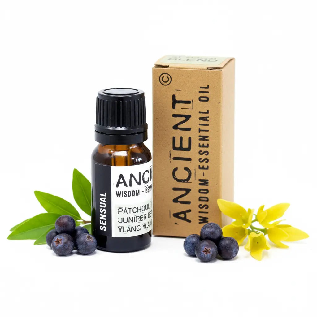 Con pachulí, enebro, ylang ylang y caja