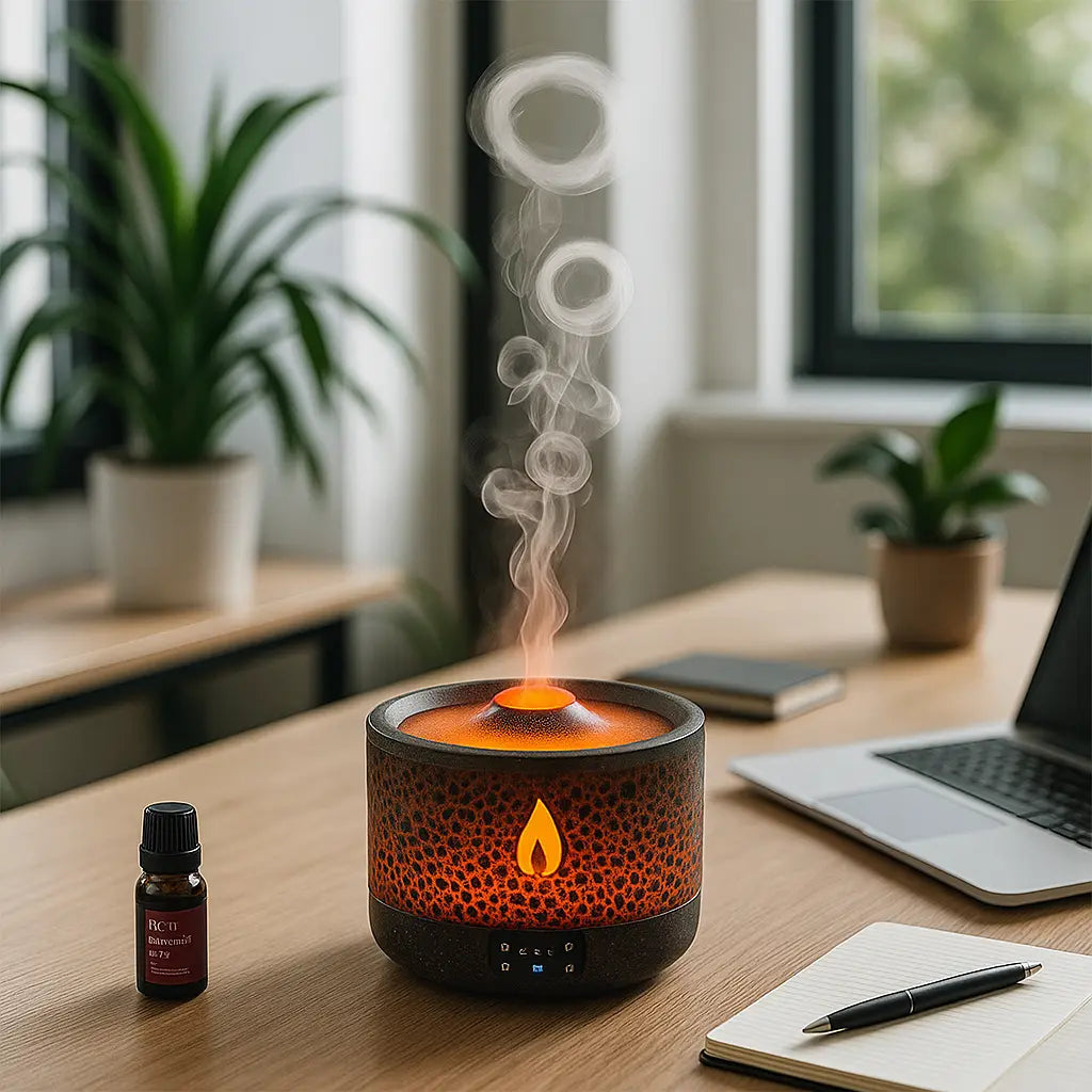 Difusor en oficina moderna