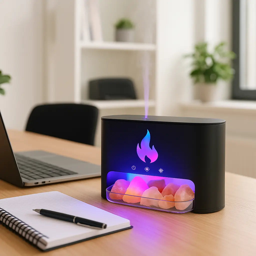 Difusor en oficina moderna