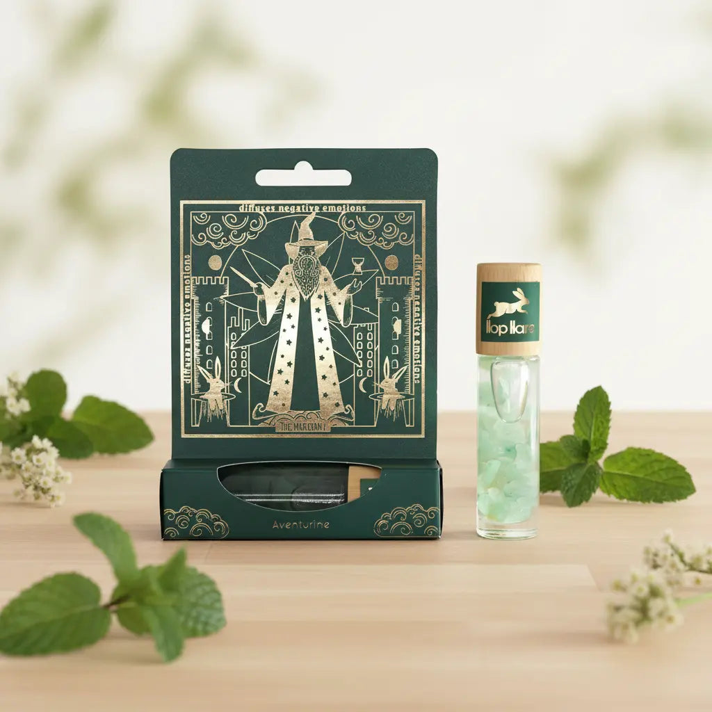 Hero madera natural con aventurina verde