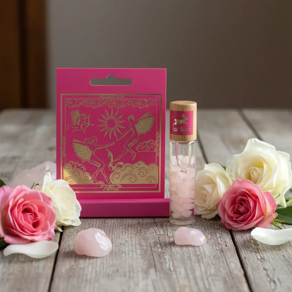 Hero madera rústica con flores románticas