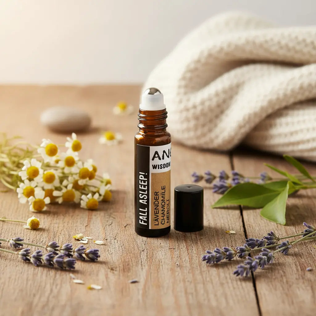 Hero madera rústica con manzanilla