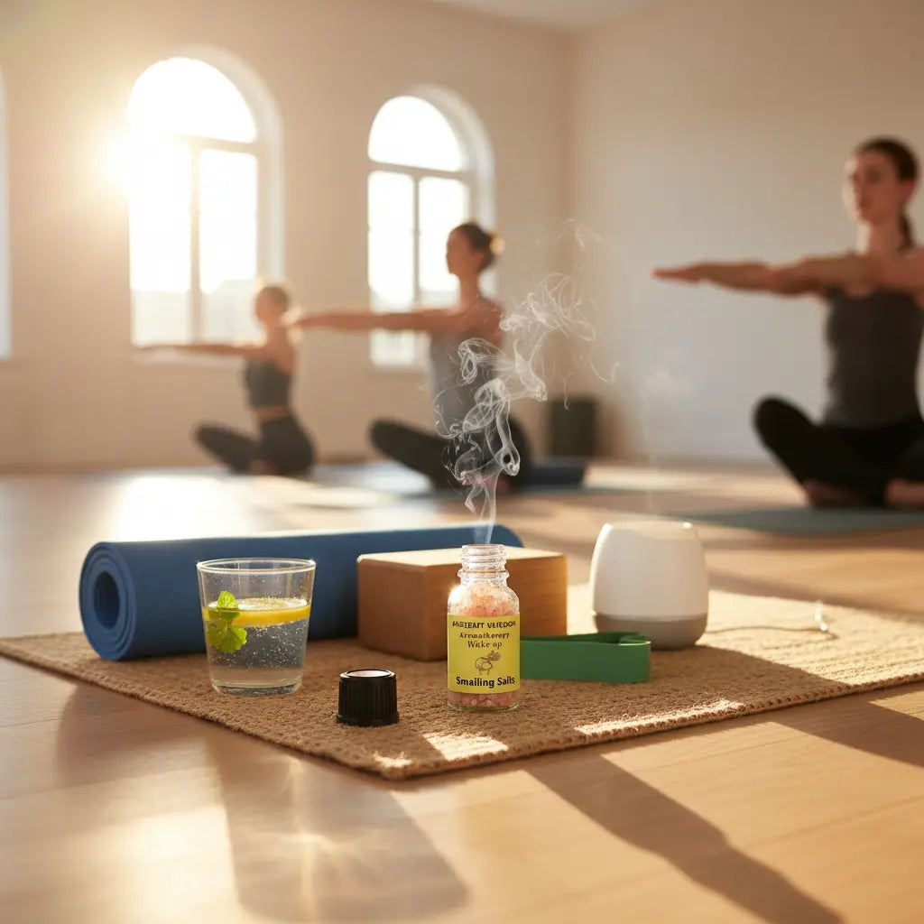 Sales en estudio de yoga