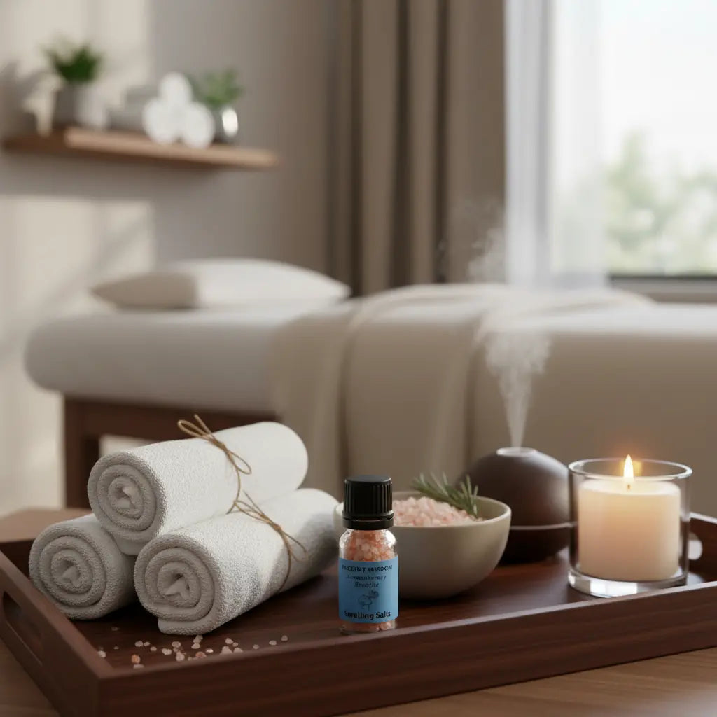 Sales en sala de spa