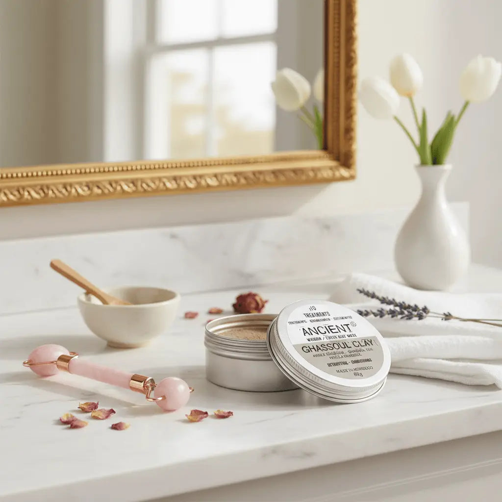 MyZenvita Mascarilla Facial Arcilla Marrón Ghassoul 80g - Limpia Alisa Calma - Health & Beauty > Personal Care > Cosmetics > Skin Care > Skin Care Masks & Peels Mascarillas Faciales de Arcilla